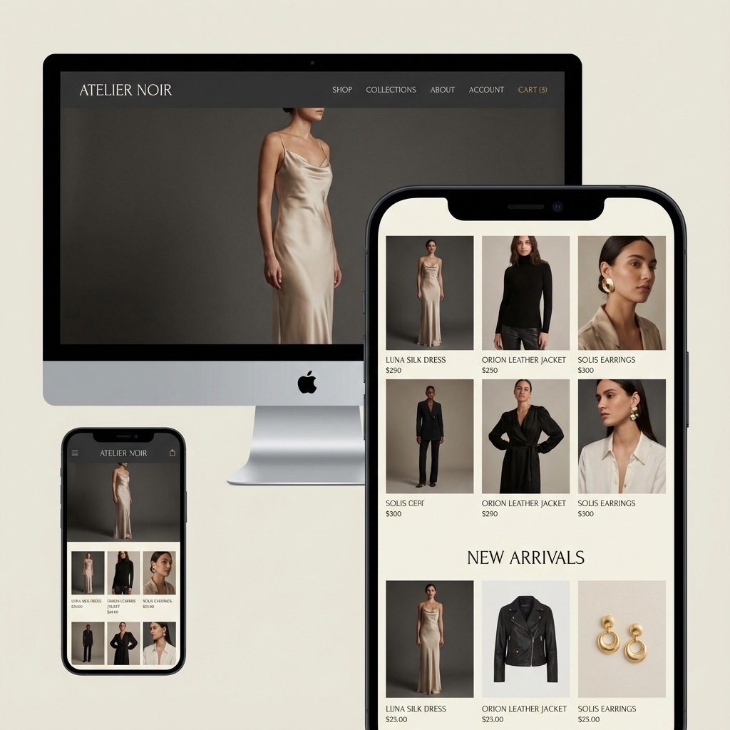 LuxFashion E-commerce